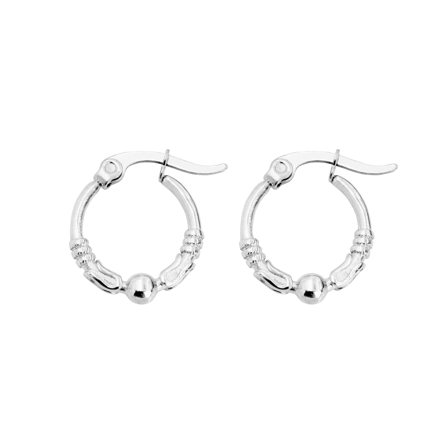 Anubis Hoops Silver