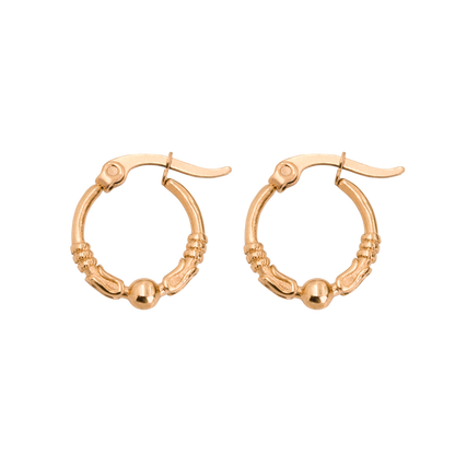 Anubis Hoops Rose Gold