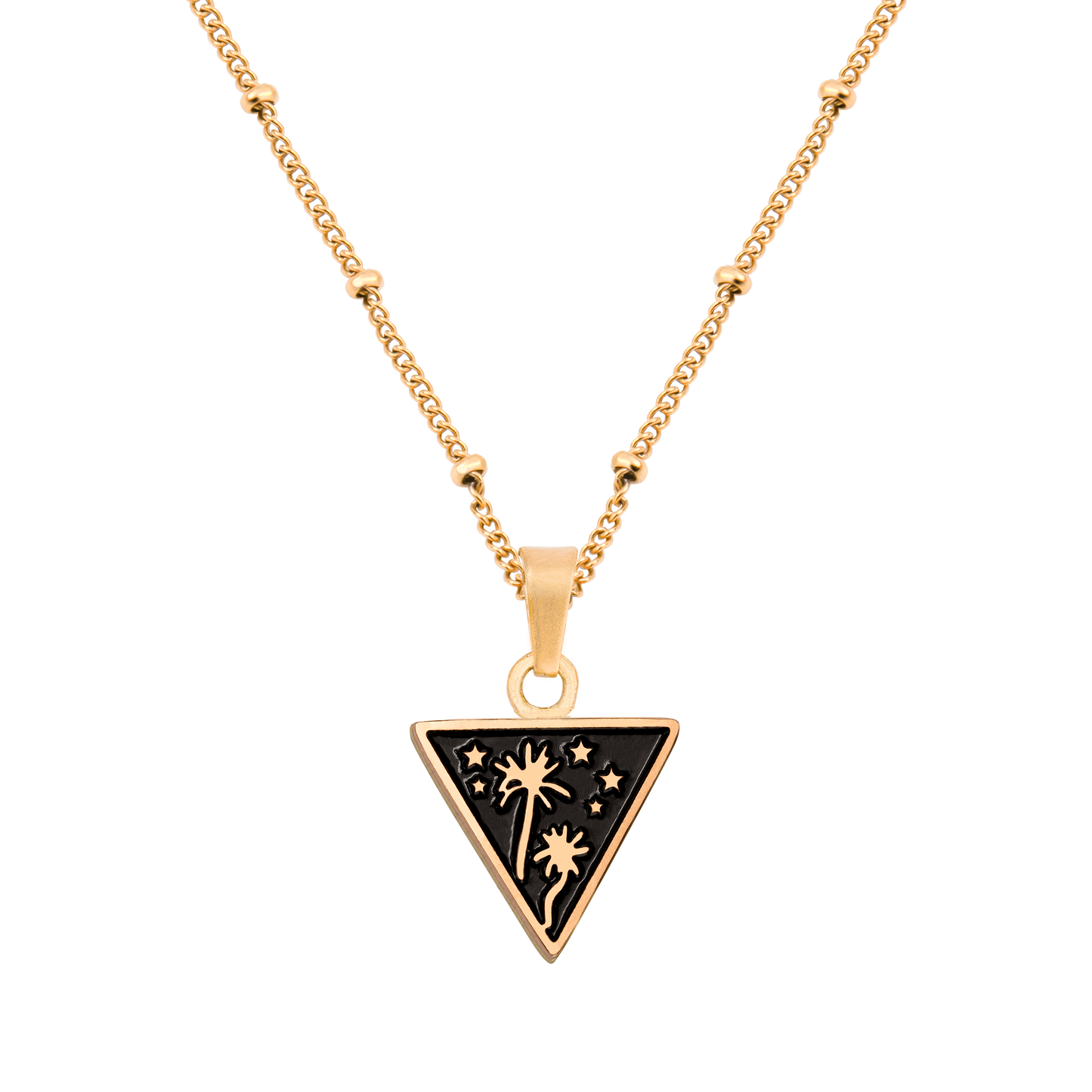 Beach Nights Necklace Rose Gold