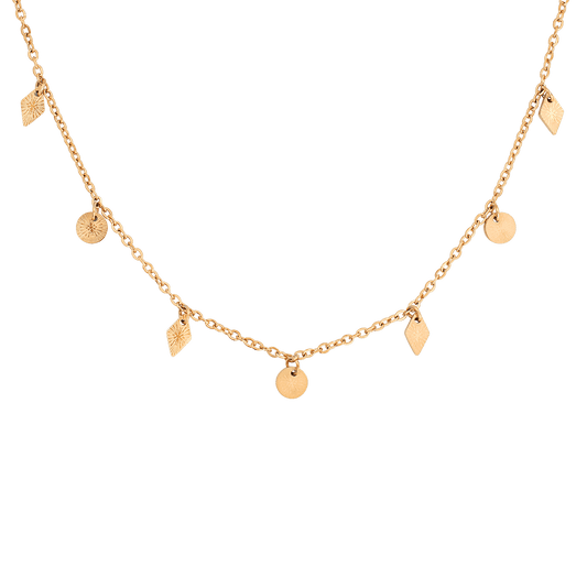 Sparkle Necklace Rose Gold