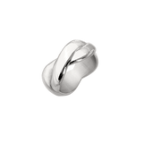 Female DNA Ring Silver