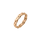 Braided Divine Ring Rose Gold