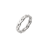 Braided Divine Ring Silver