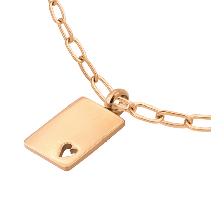 Little Lover Necklace Rose Gold
