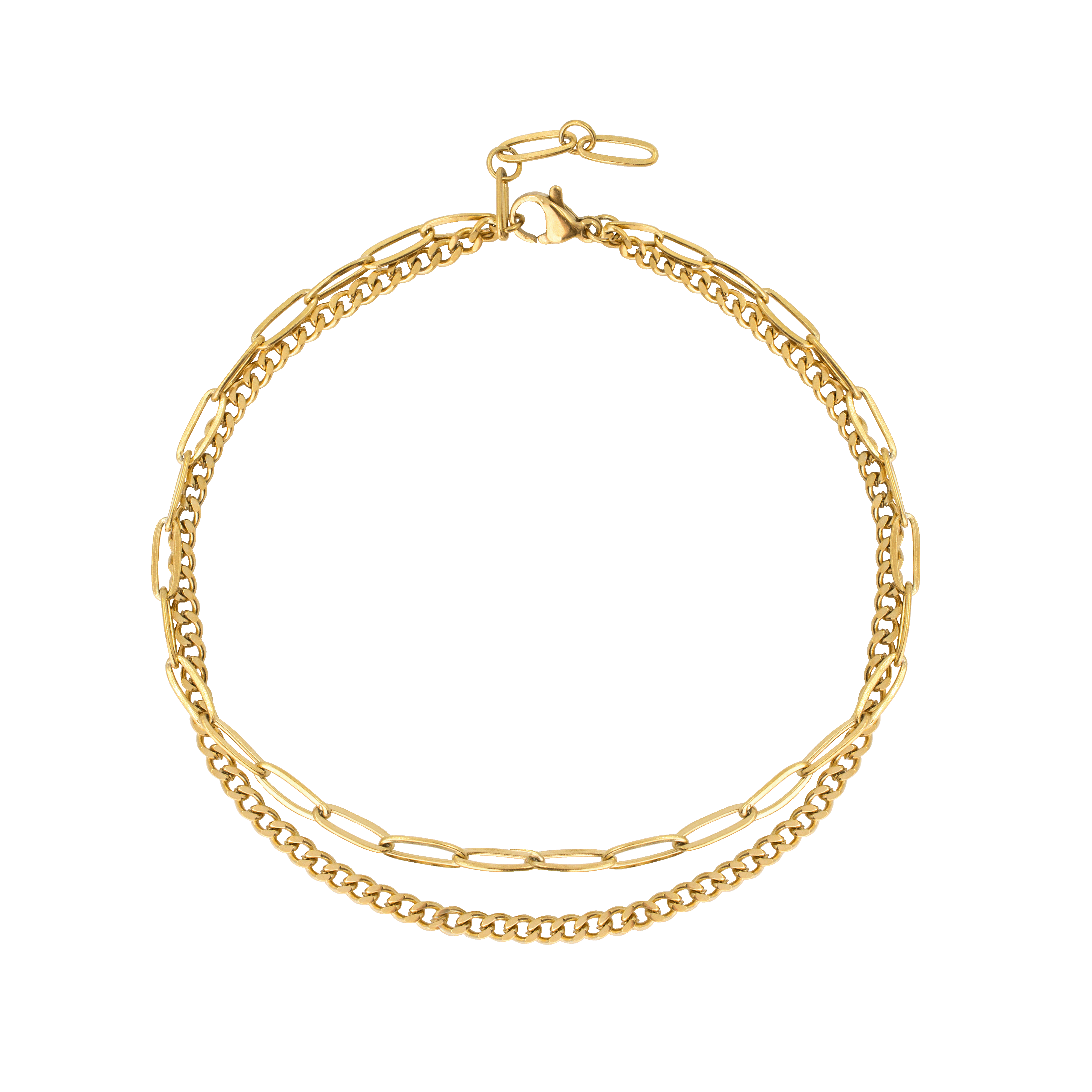 Duo Anklet Gold – Luamaya