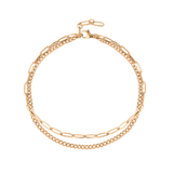 Duo Anklet Rose Gold
