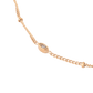 Sparkling Eyes Anklet Rose Gold