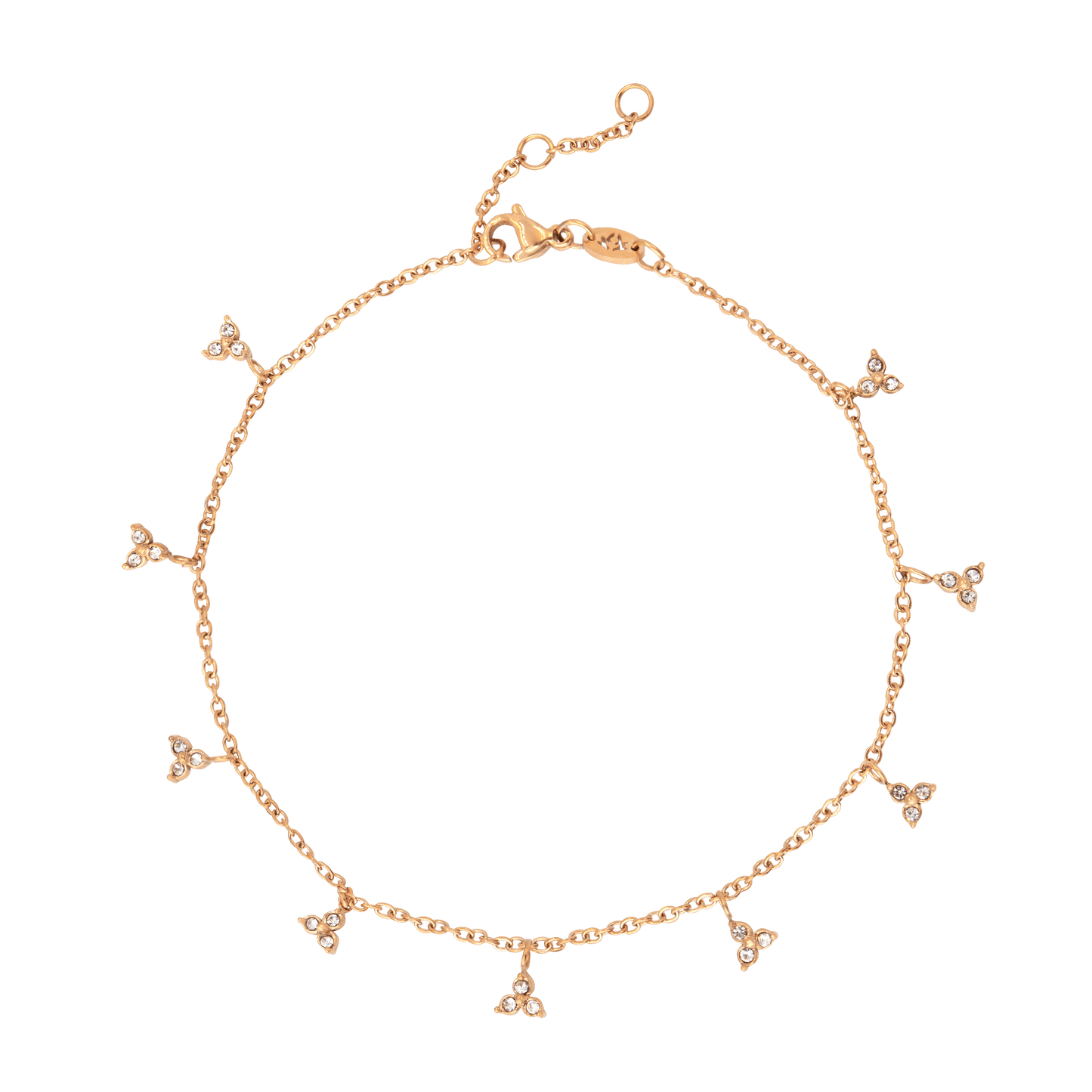 Twinkle Anklet Rose Gold