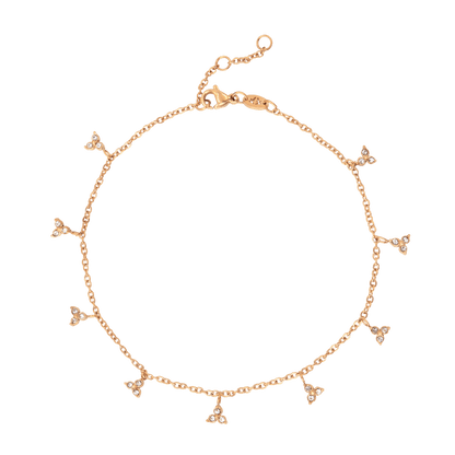 Twinkle Anklet Rose Gold