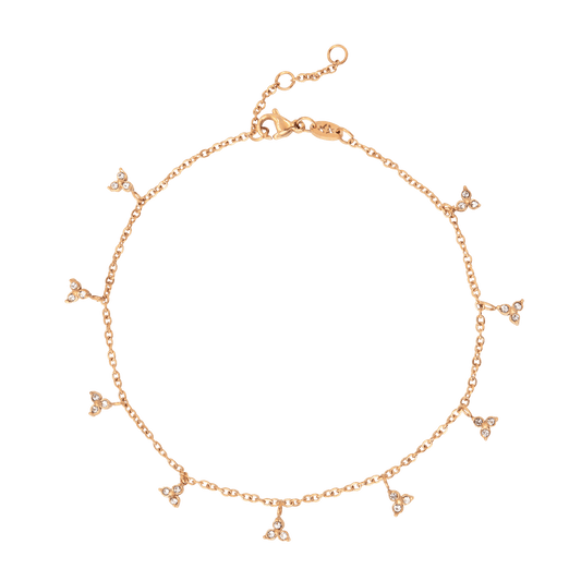 Twinkle Anklet Rose Gold