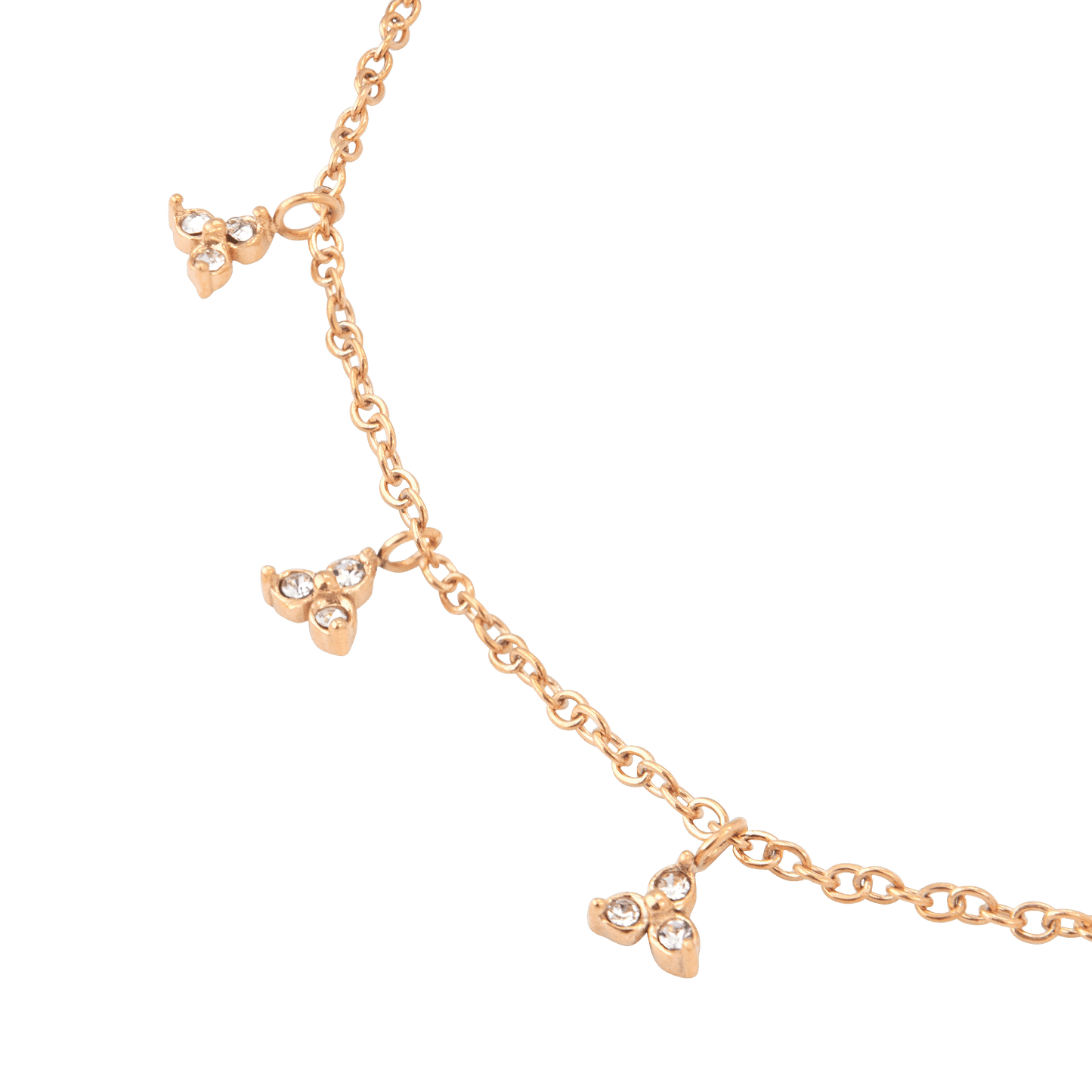 Twinkle Anklet Rose Gold