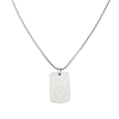 Feminidad Necklace Silver