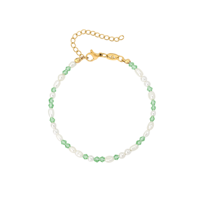 Perlita Verde Bracelet Gold