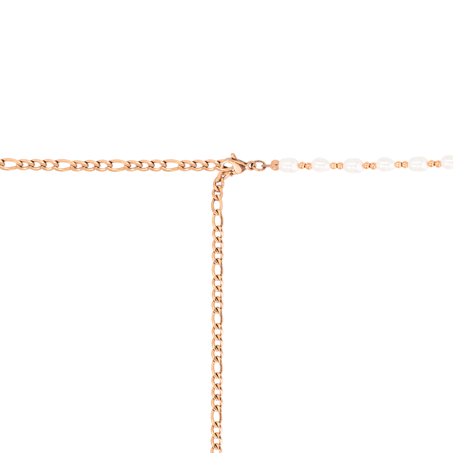 Pearly Waist Chain Rose Gold