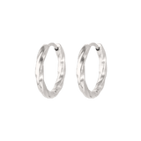 Soft Squeeze Hoopies Silver