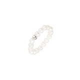 Summertime Pearl Ring Silver