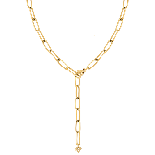 Honey Y-Necklace Gold