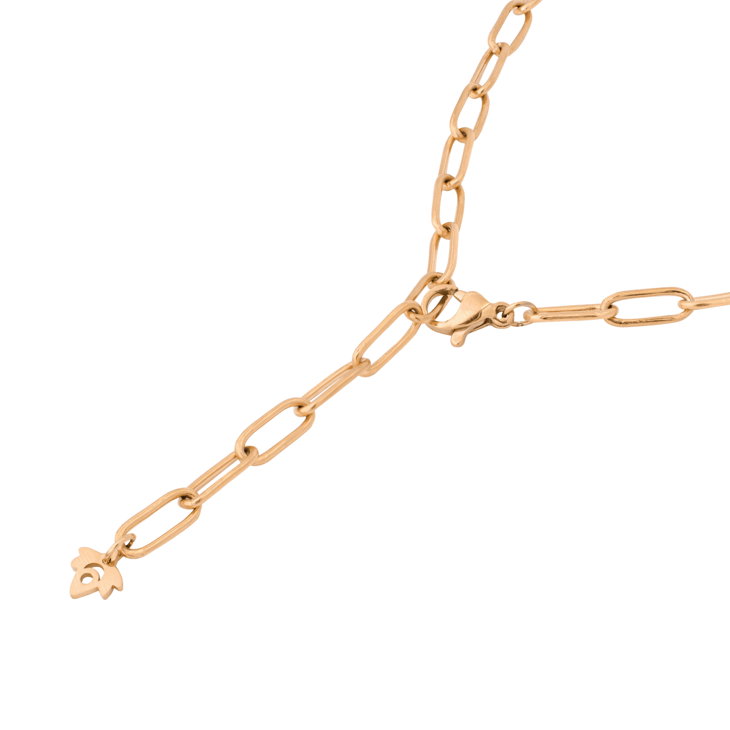 Honey Y-Necklace Rose Gold