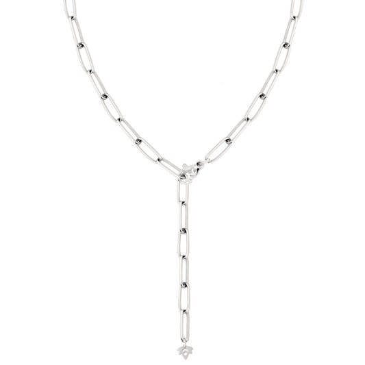 Honey Y-Necklace Silver