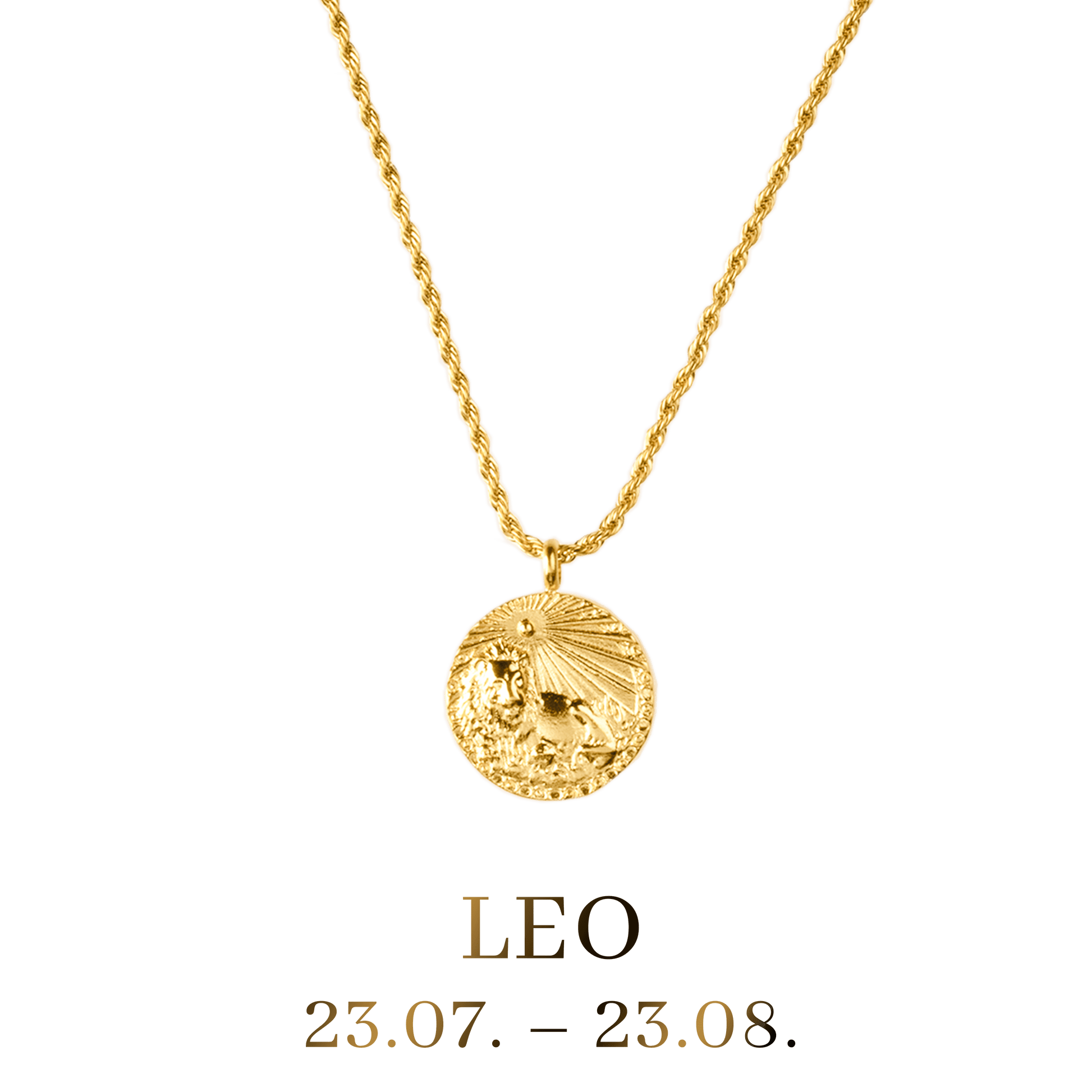Leo 2025 lion necklace
