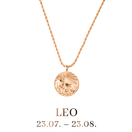 Leo Necklace Rose Gold