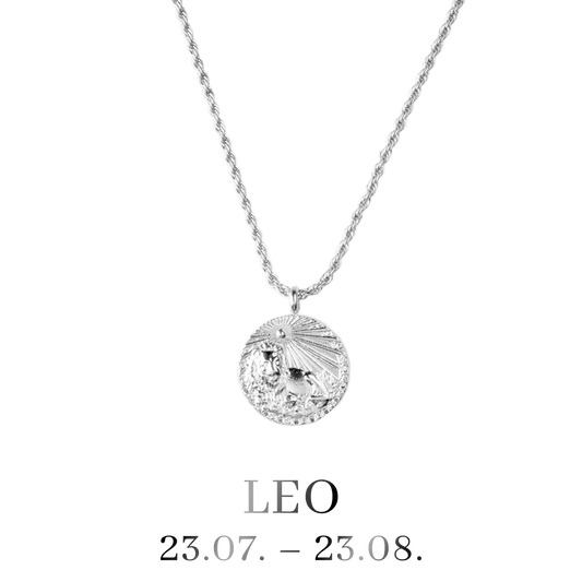 Leo Necklace Silver
