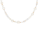 Icy Cool Pearl Necklace Rose Gold