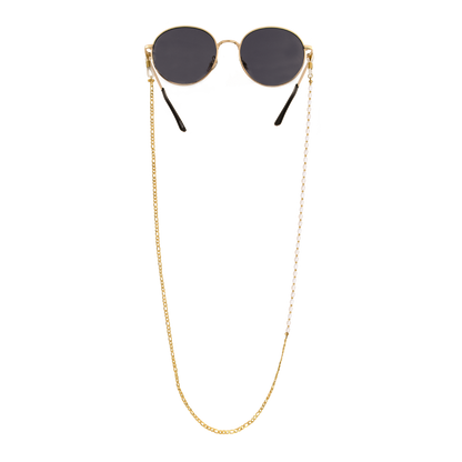 Pearly Sunglasses Chain Gold