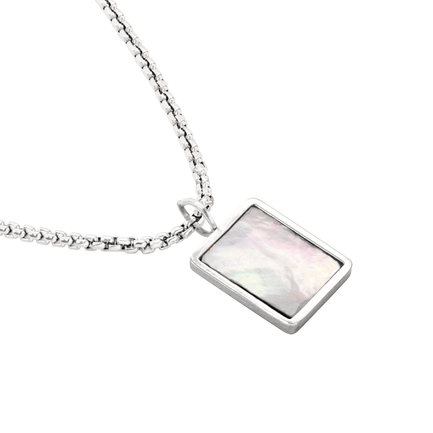 Shimmering Reflection Necklace Silver