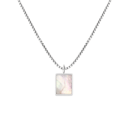 Shimmering Reflection Necklace Silver