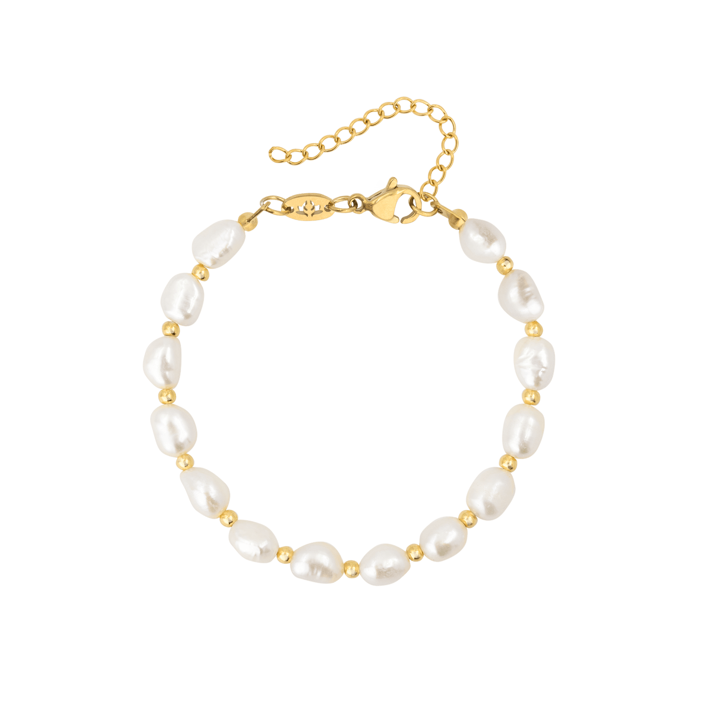 Vintage Pearl Bracelet Gold