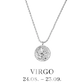 Virgo Necklace Silver