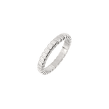 Striped Ring Thin Silver