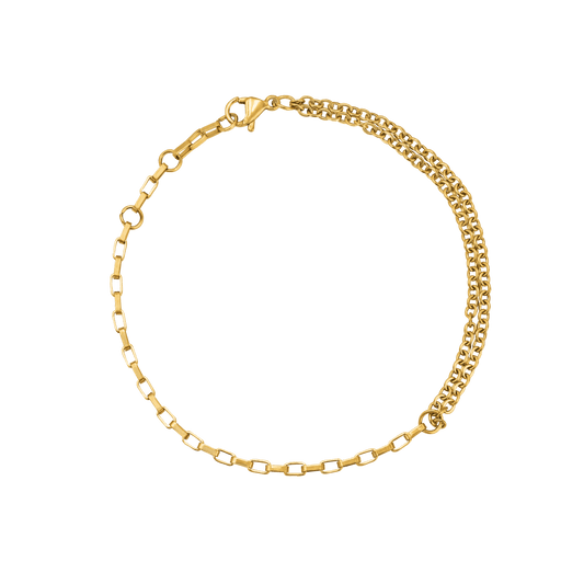 Double Trouble Bracelet Gold