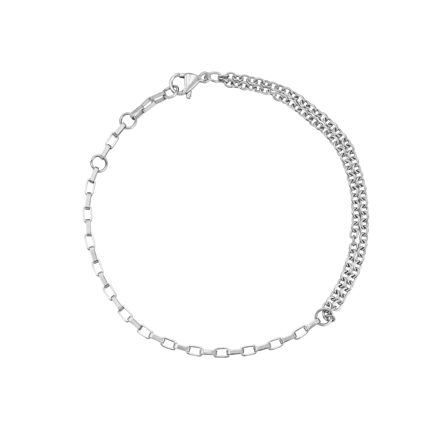 Double Trouble Bracelet Silver