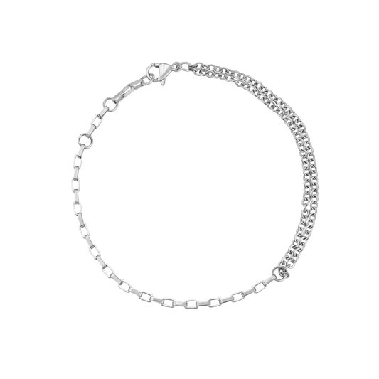 Double Trouble Bracelet Silver