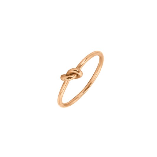 The Knot Ring Rose Gold