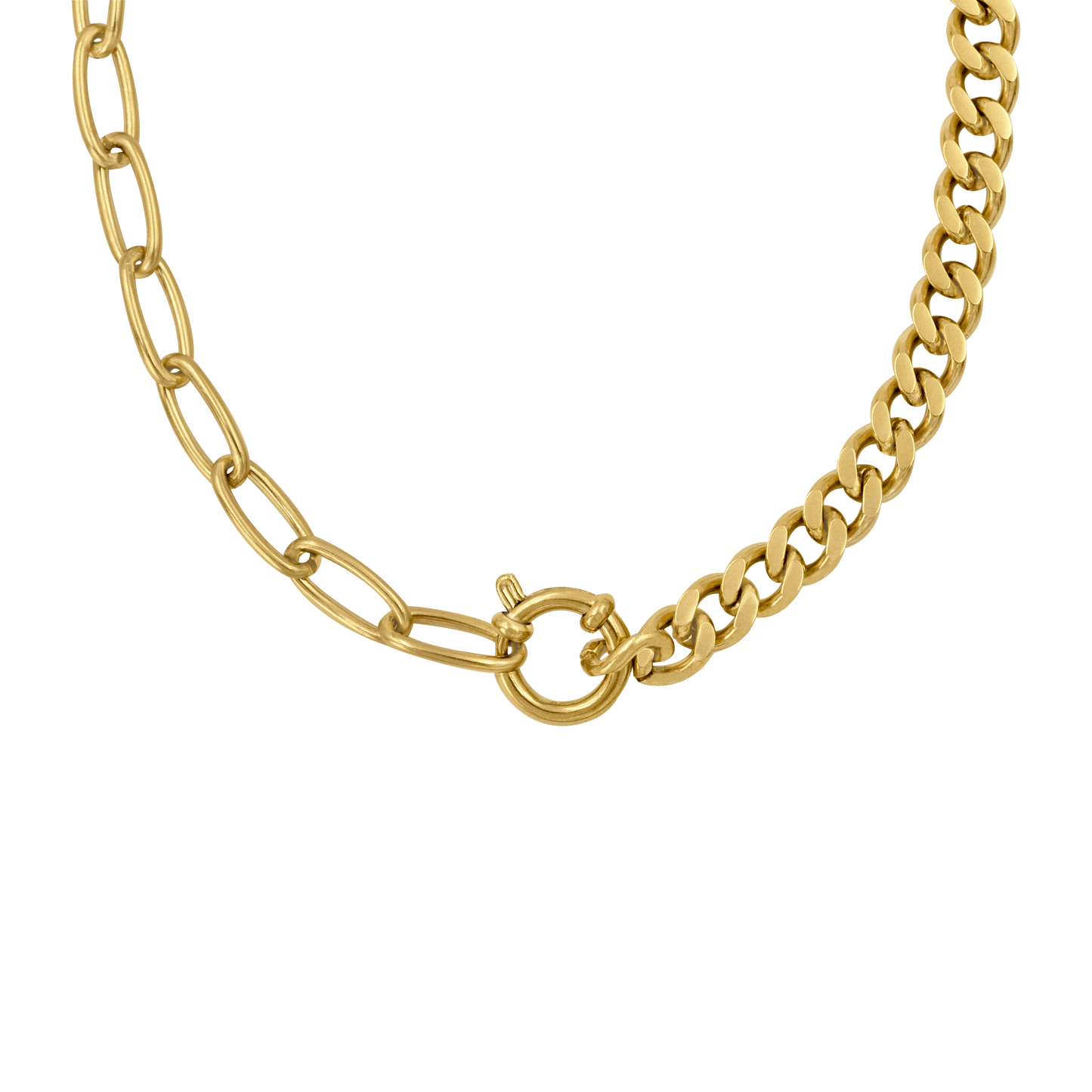 Same but Different Necklace Gold