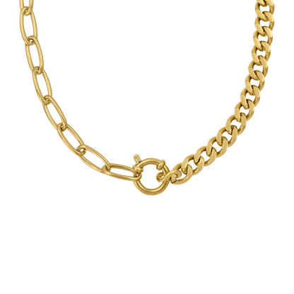 Same but Different Necklace Gold