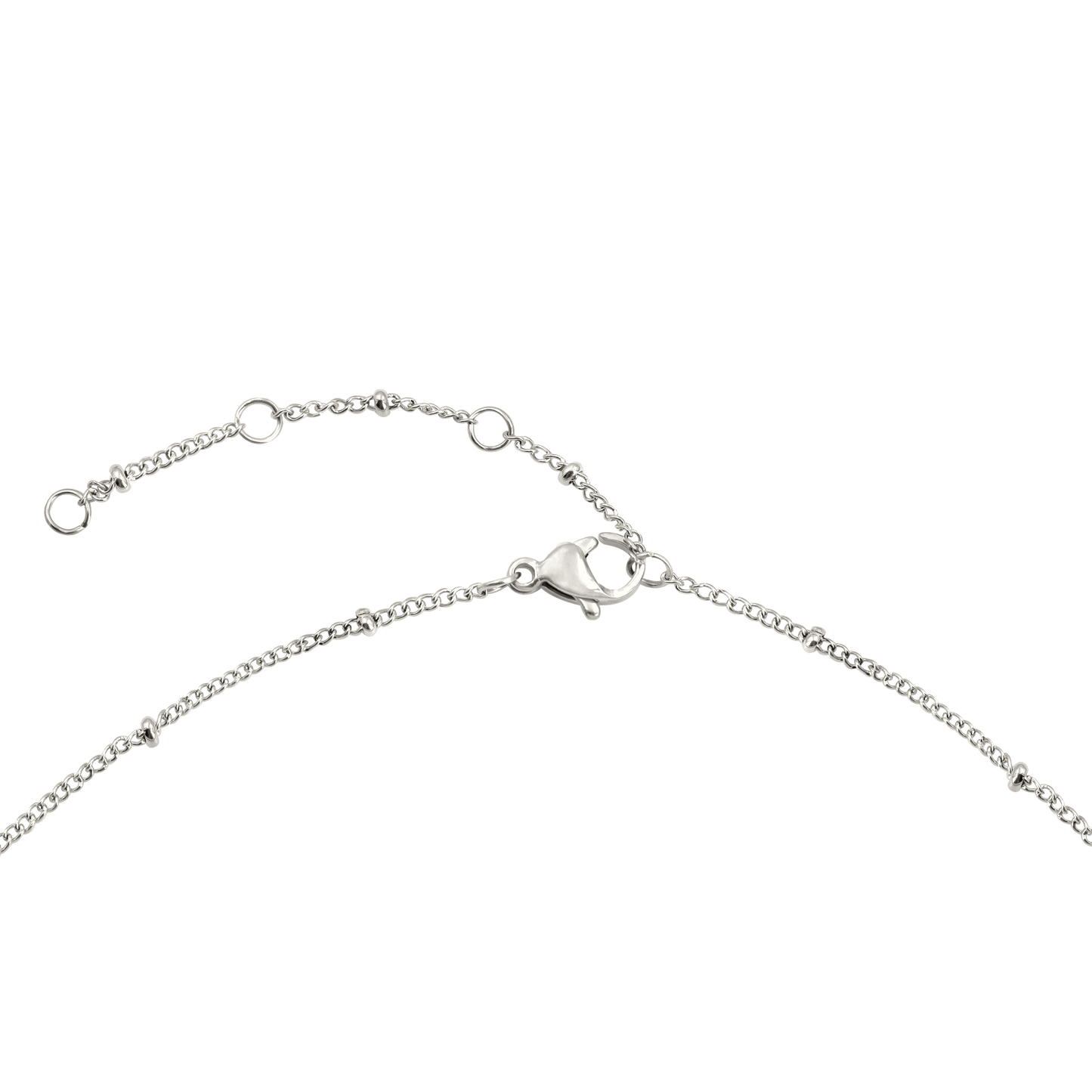 Sparkling Eyes Necklace Silver