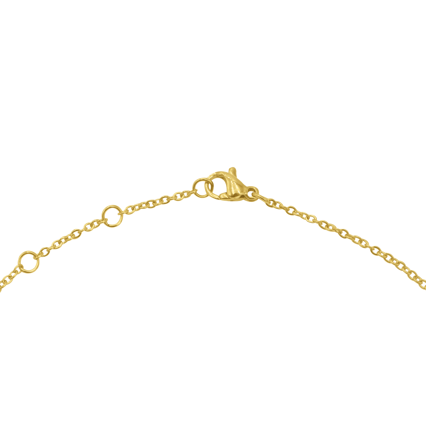 Tiny Coin Necklace Gold