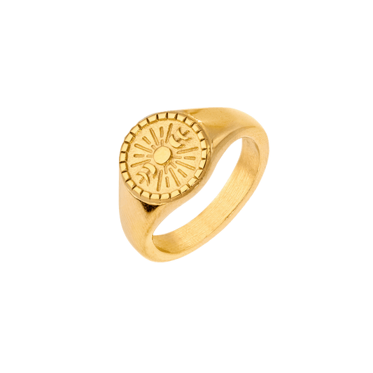 Power Krissi Signet Ring Gold