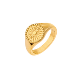 Power Krissi Signet Ring Gold