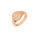 Power Krissi Signet Ring Rose Gold