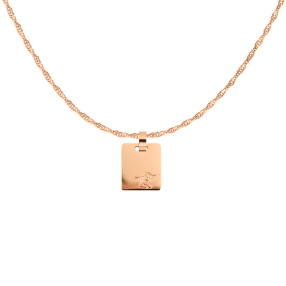 Angel Necklace Rose Gold