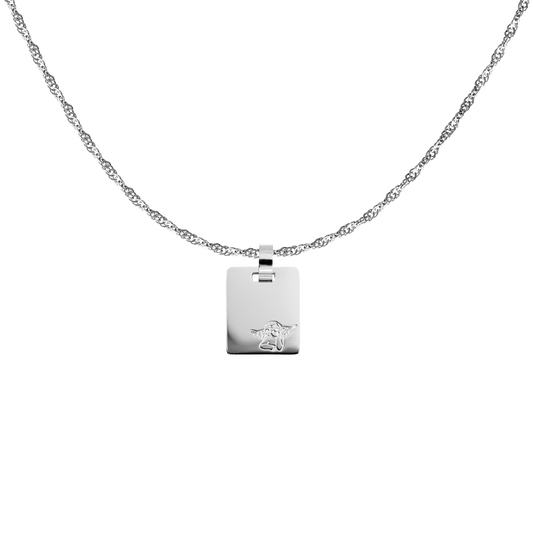 Angel Necklace Silver