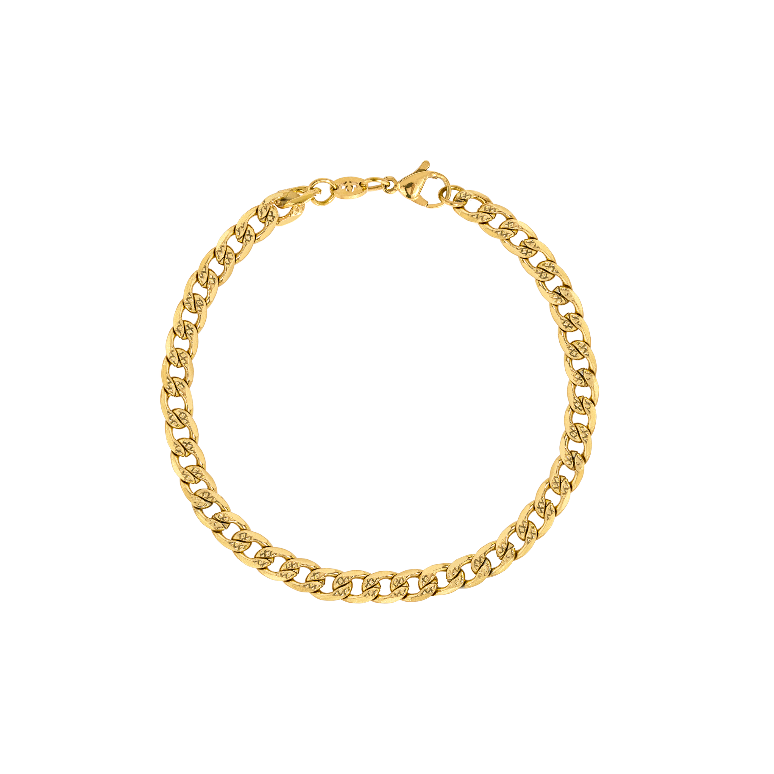 Cuban Chain Bracelet Gold – Luamaya