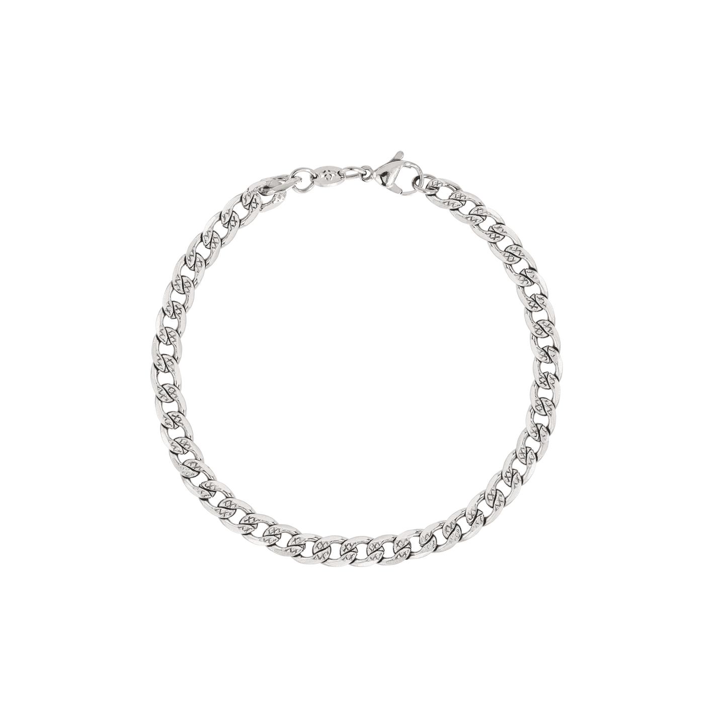 Cuban Chain Bracelet Silver