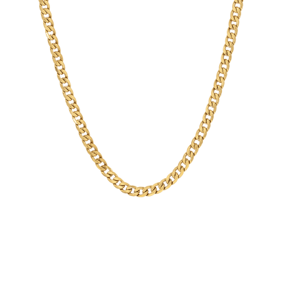 Cuban Chain Necklace Gold