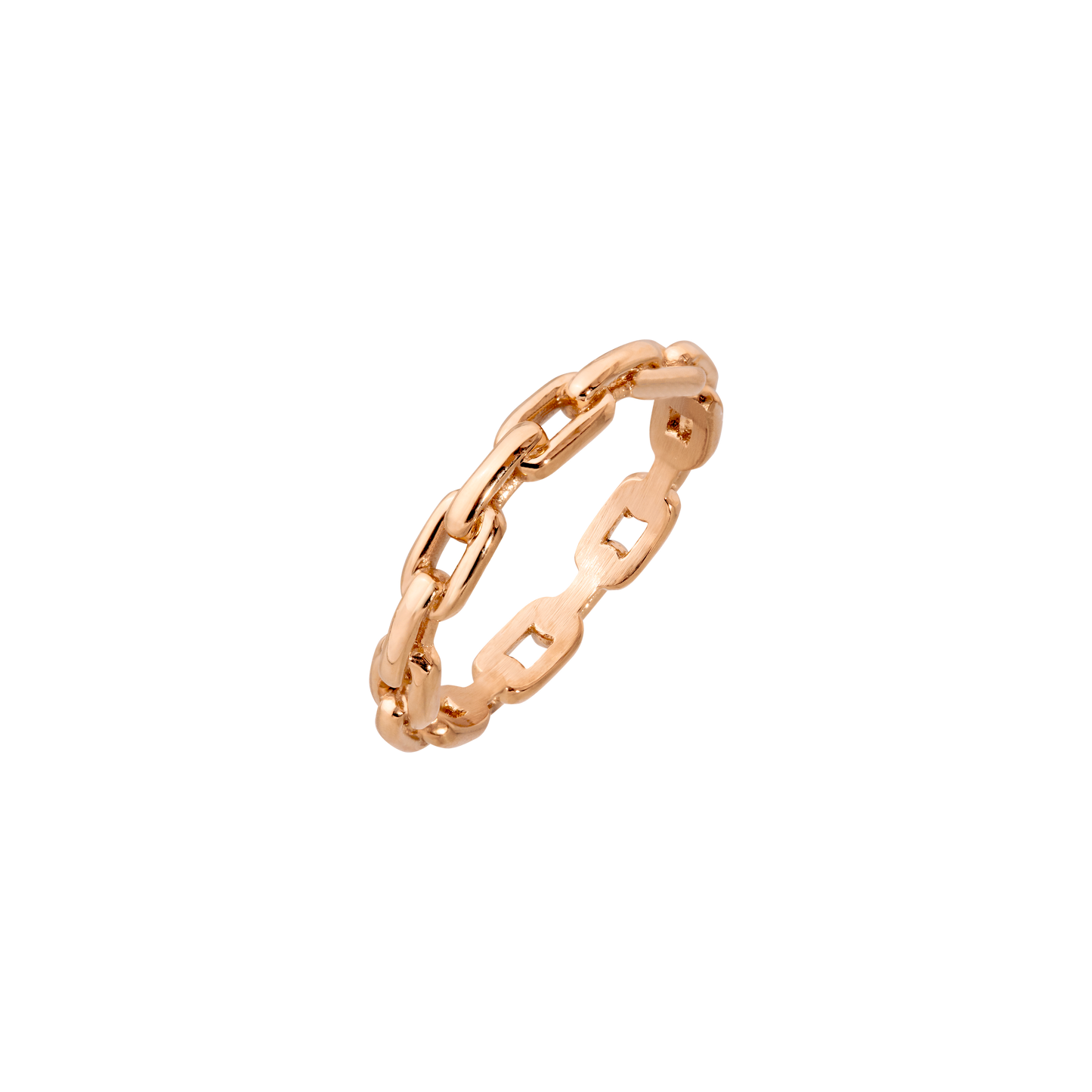 Delicate Chain Ring Rose Gold
